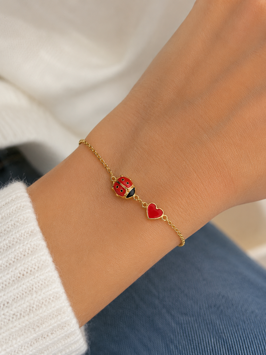 Ladybug Heart