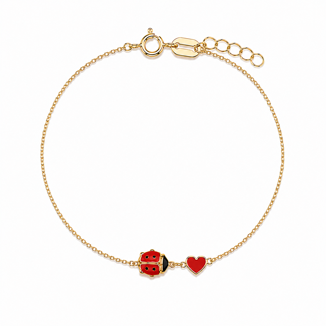 Ladybug Heart