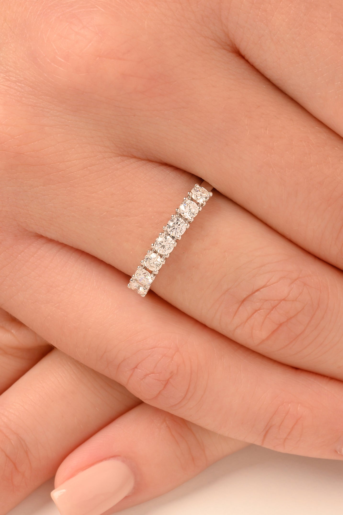 White Gold Diamond Ring