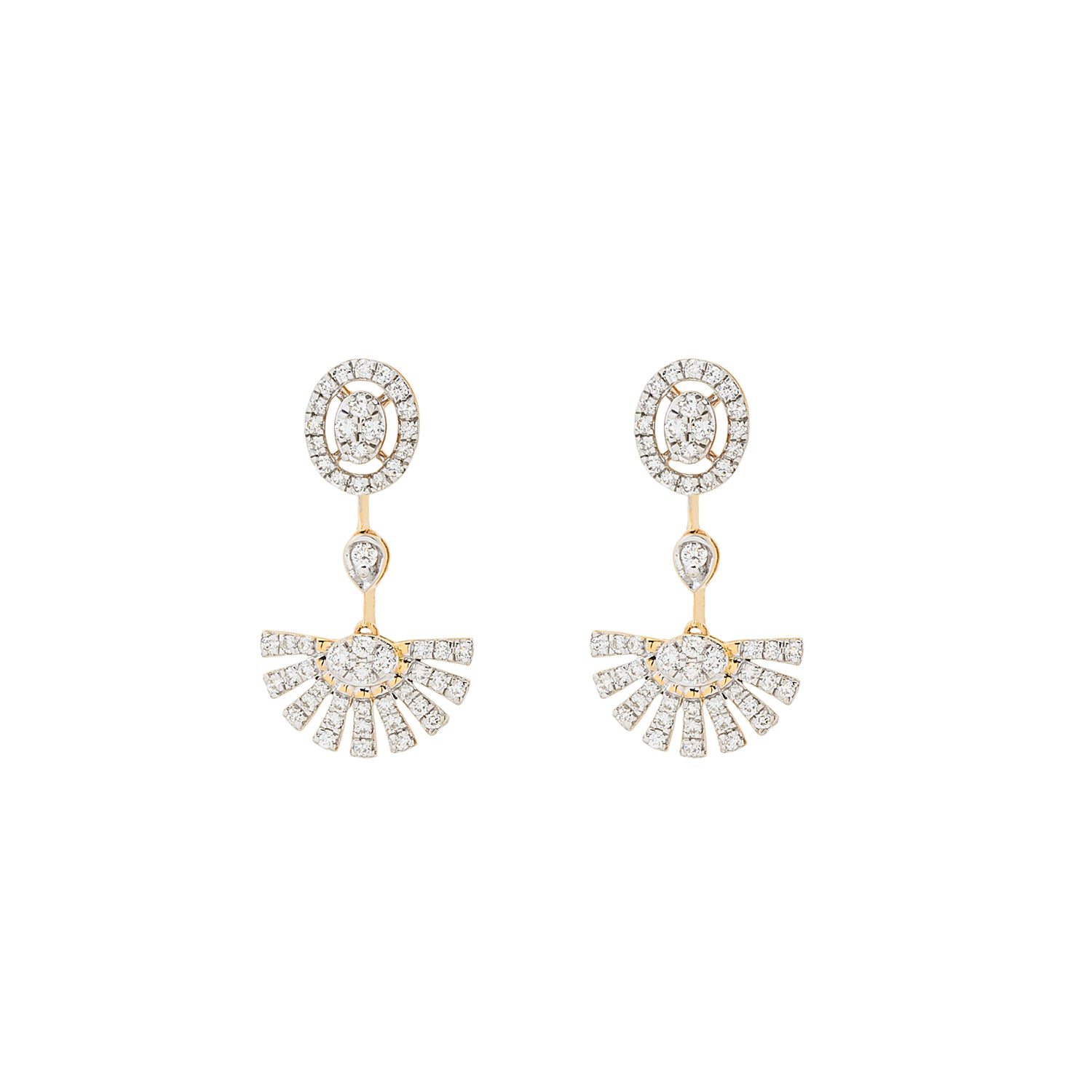 Diamond Rays Earrings