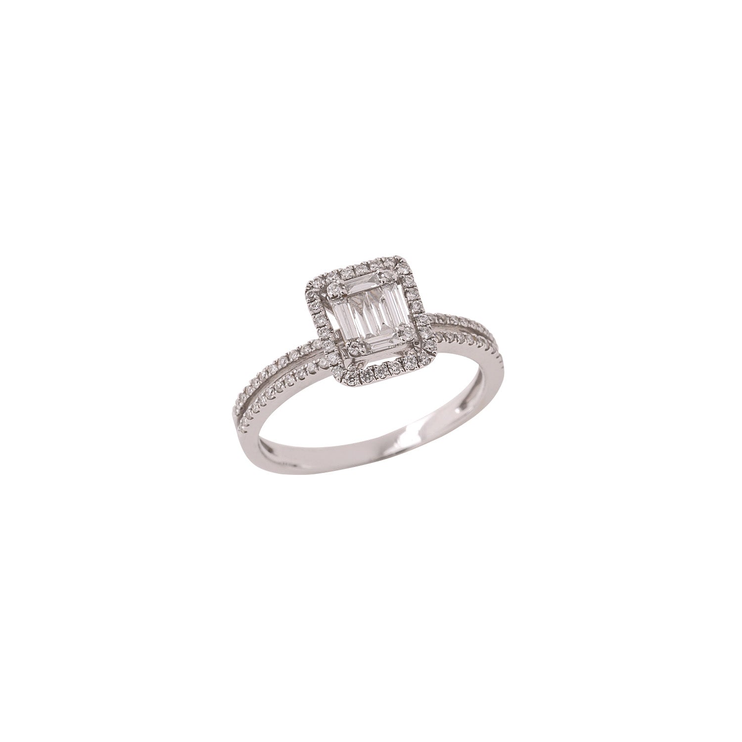 Baguette diamond ring