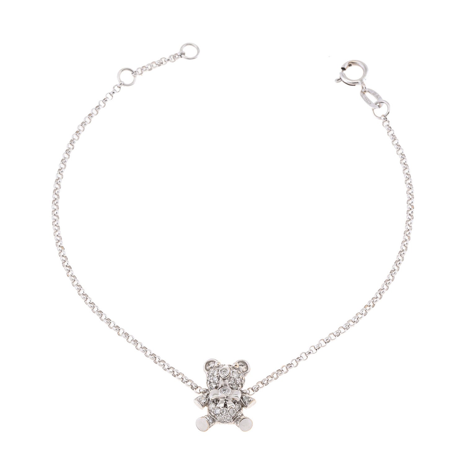 Teddy bear Diamond Bracelet