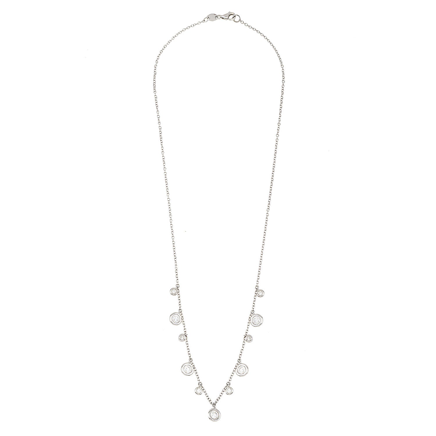 Dangle Diamond Necklace