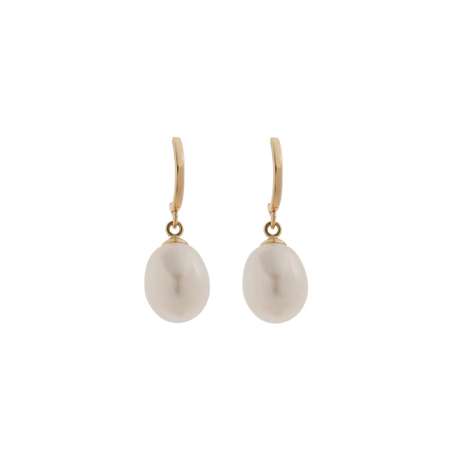 Semi-hoop pearl Earrings