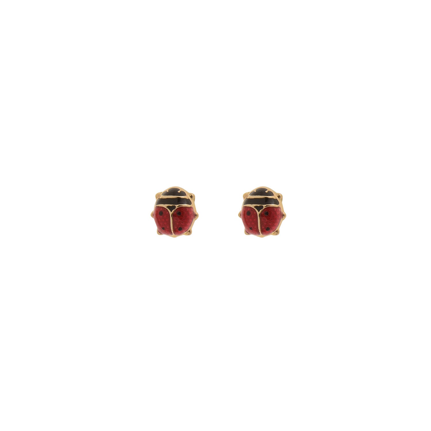 Ladybug Stud Earrings