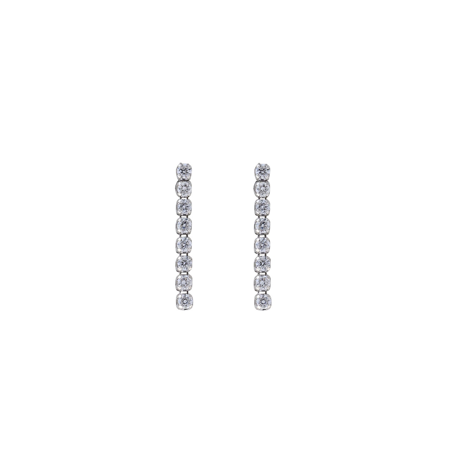 Diamond Riviera earrings