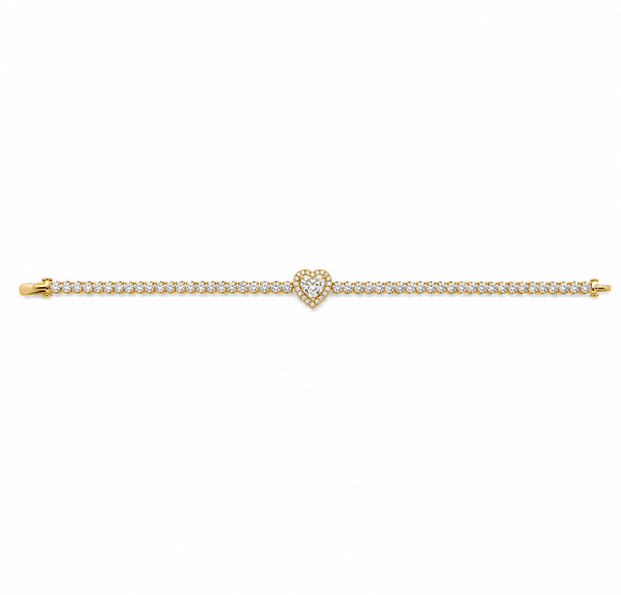 Heart Tennis bracelet