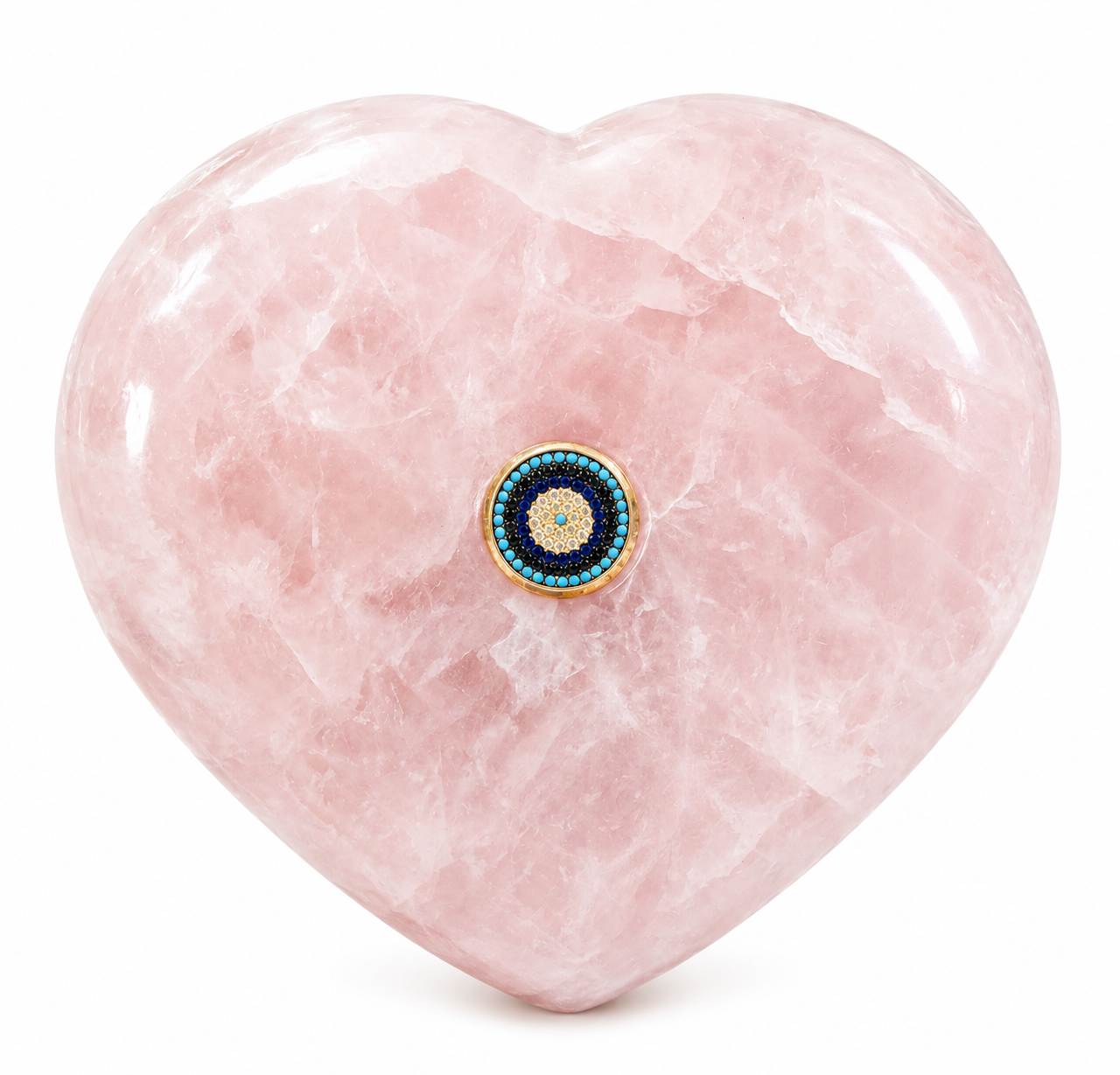 Pink Quartz Heart
