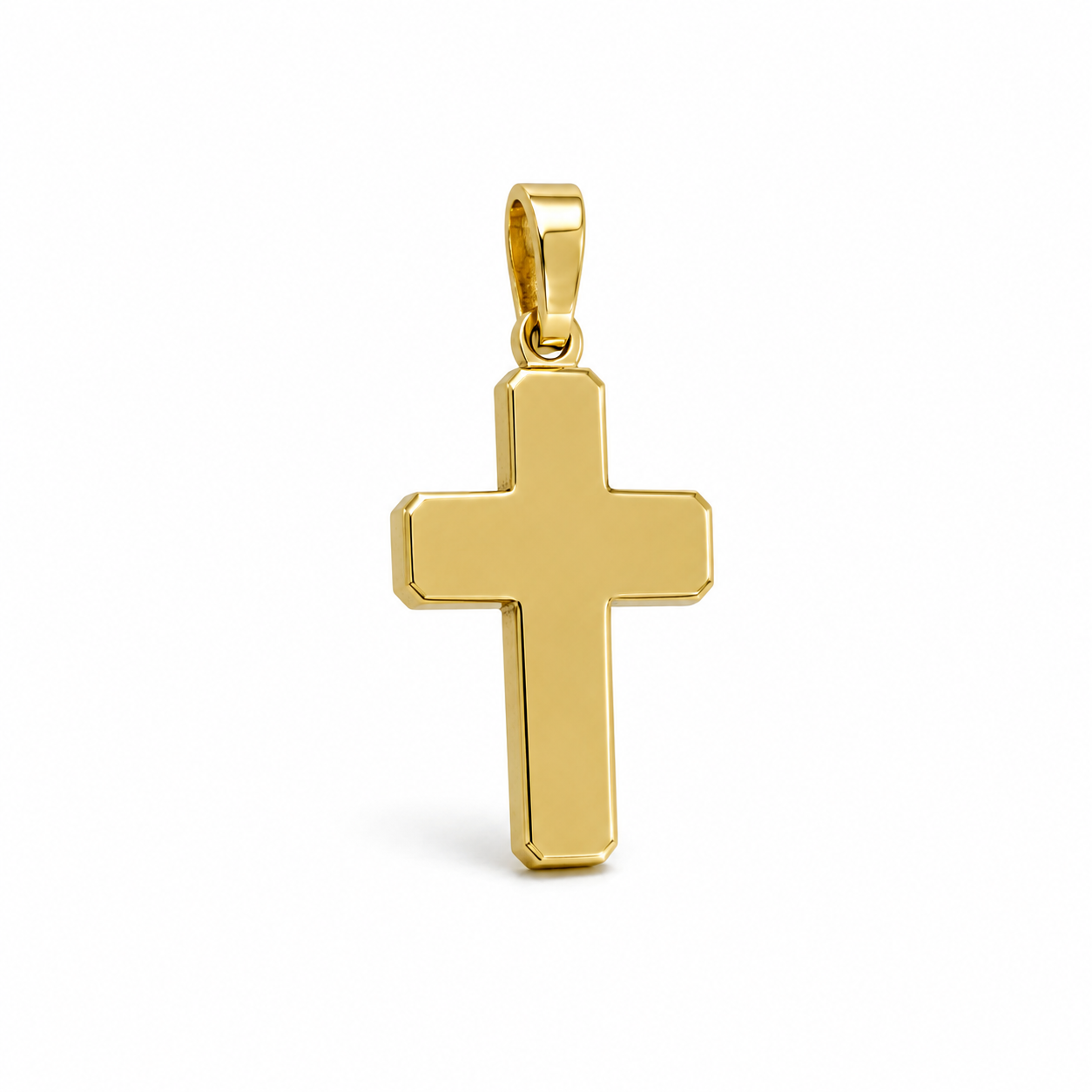 Squared Gold Cross