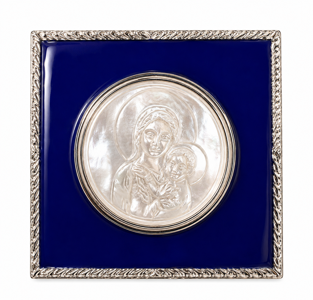 Enamel and Mother of Pearl Icon