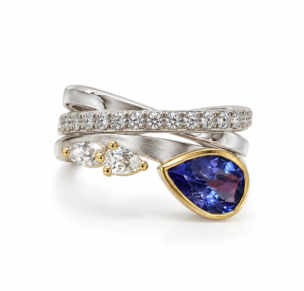 Tanzanite Golden Whisper
