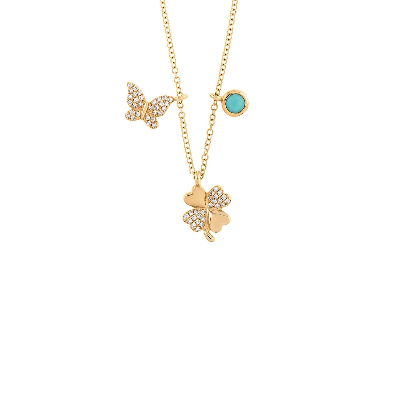 Charms Diamond Necklace