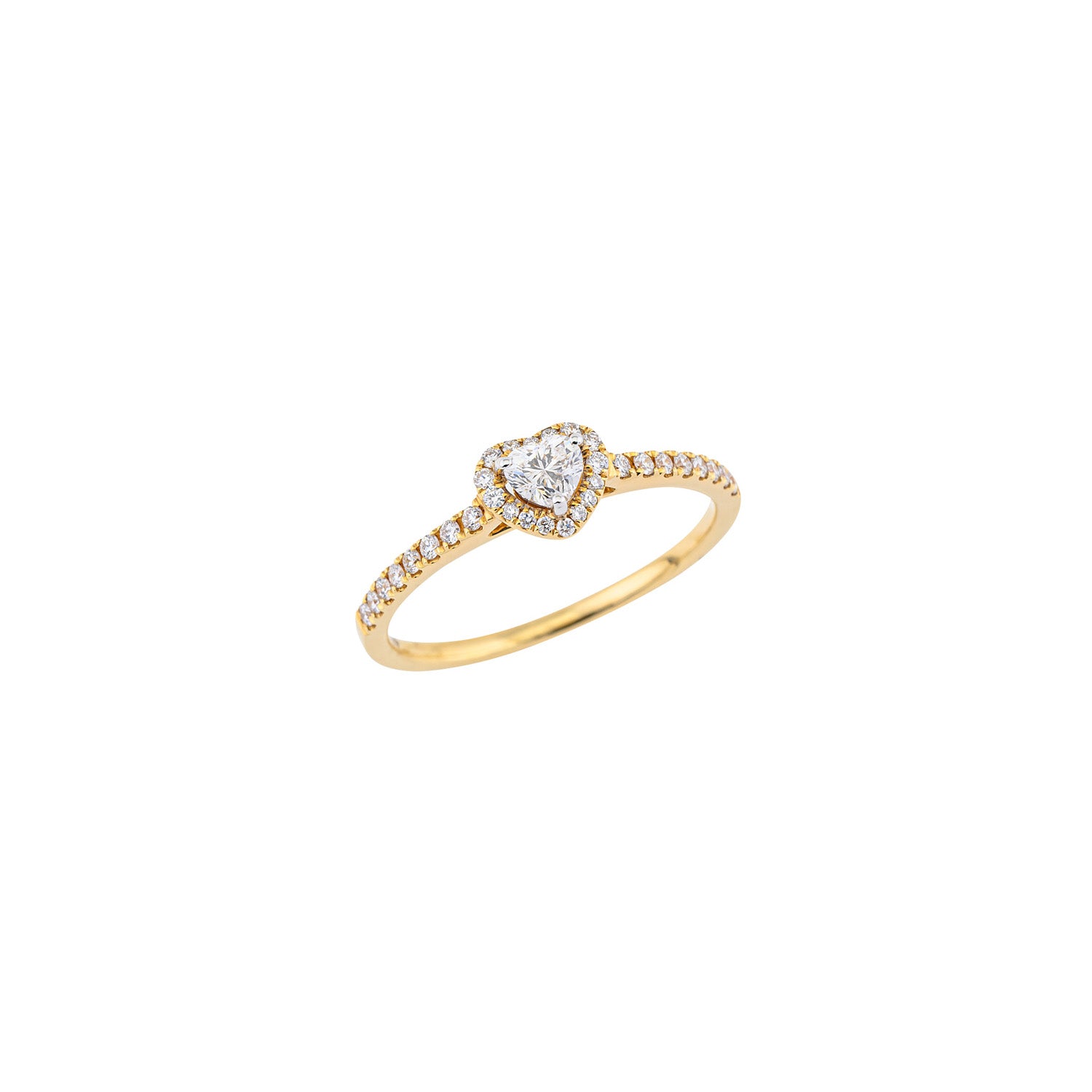 Diamond Heart Ring