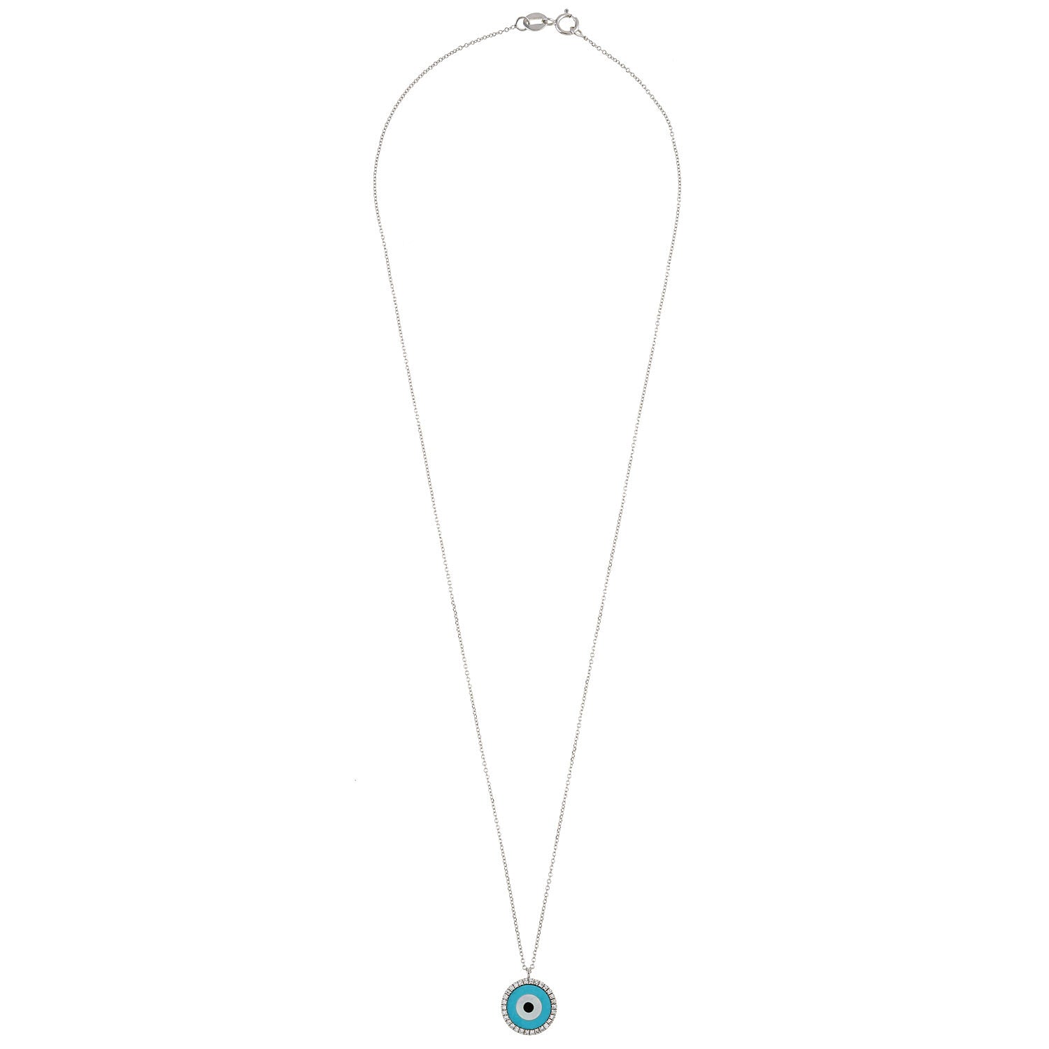 Turquoise Evil Eye Necklace
