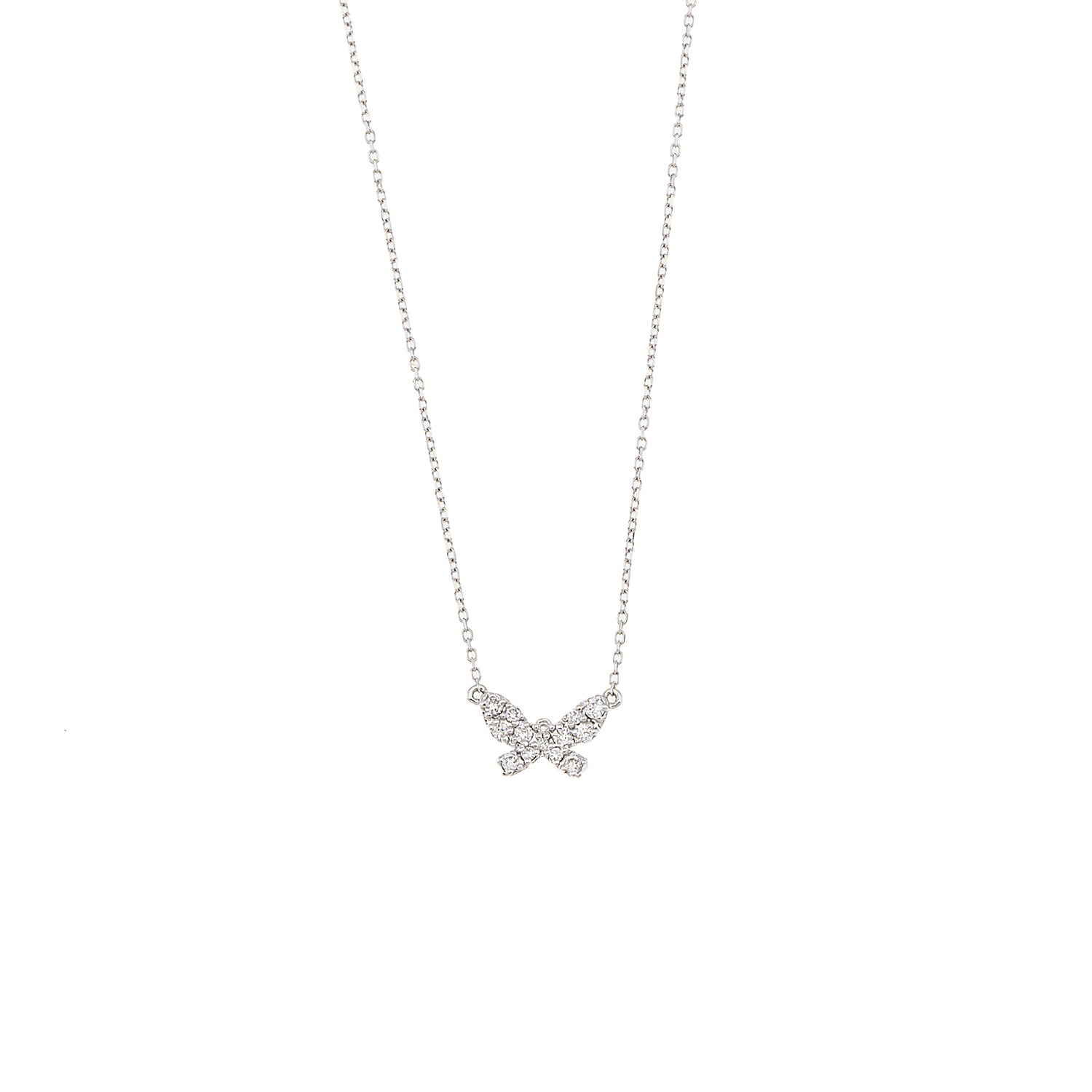 Butterfly Diamond Necklace