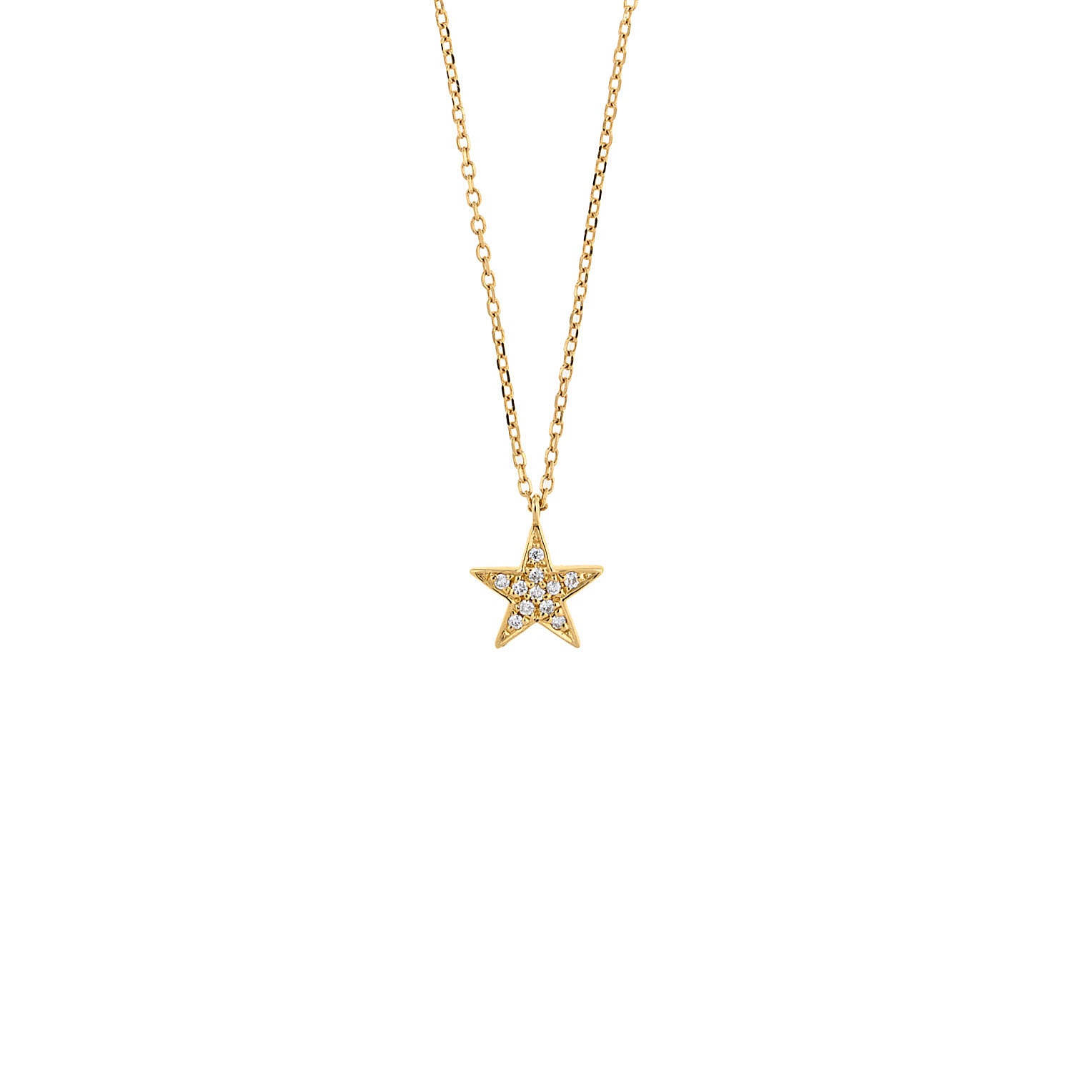 Star Diamond Necklace