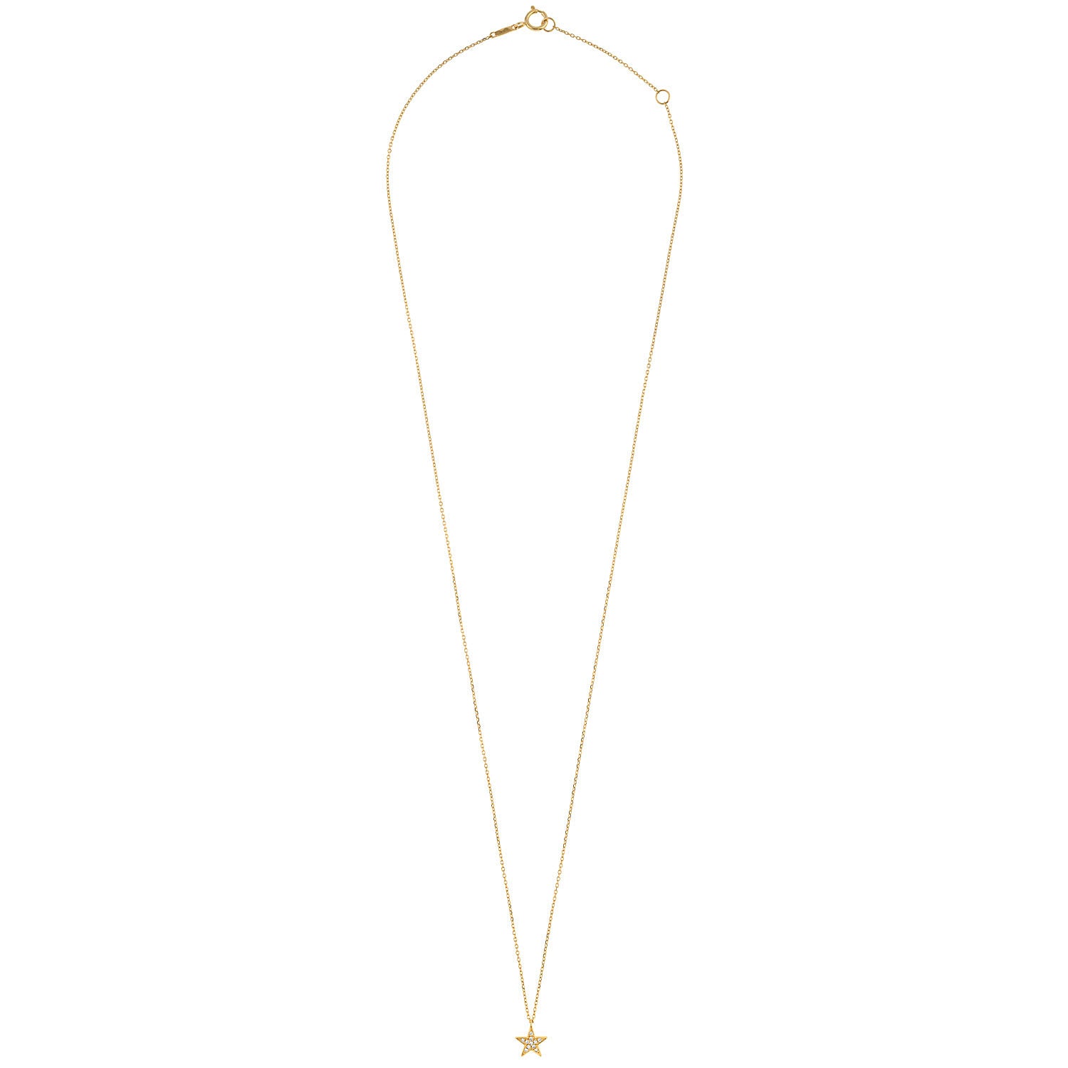 Star Diamond Necklace