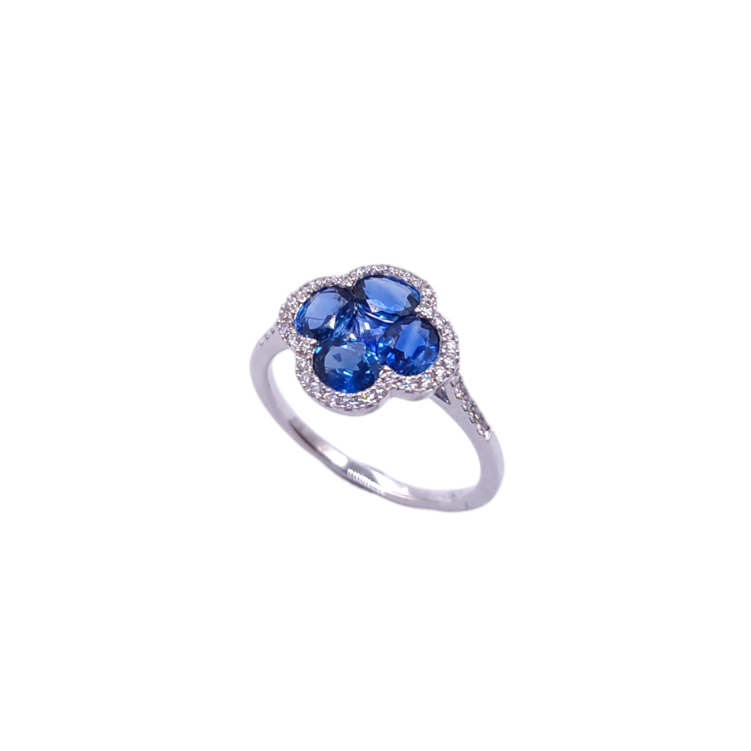 Sapphire And Diamond Ring