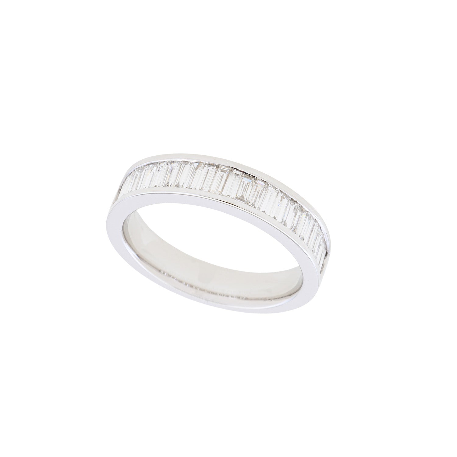Half eternity baguette Diamond ring