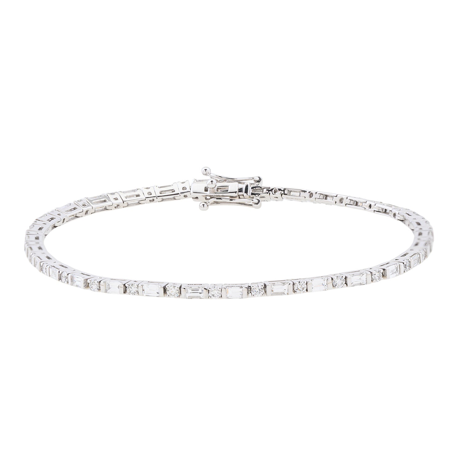 Multi Diamond Riviera Tennis bracelet