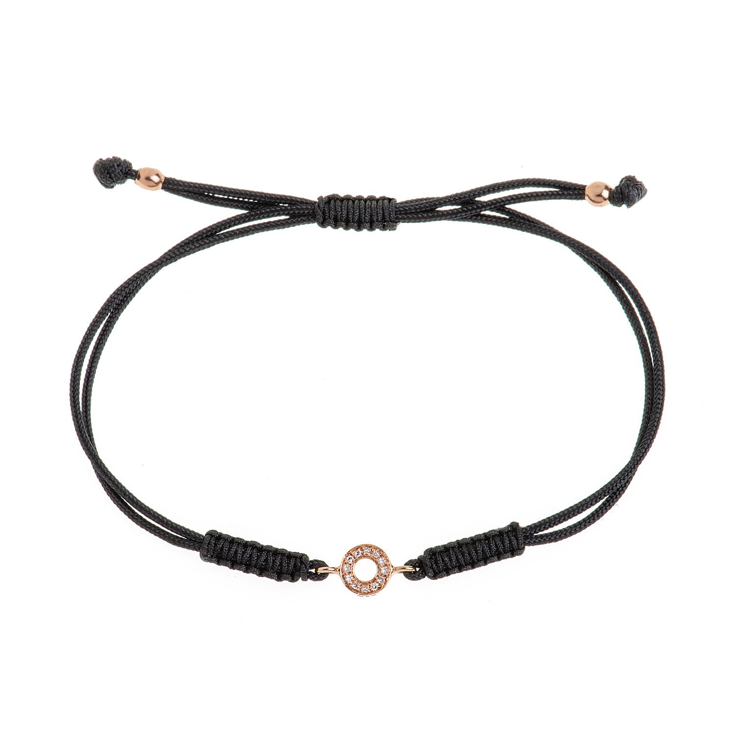 Hollow Diamond Circle Macrame