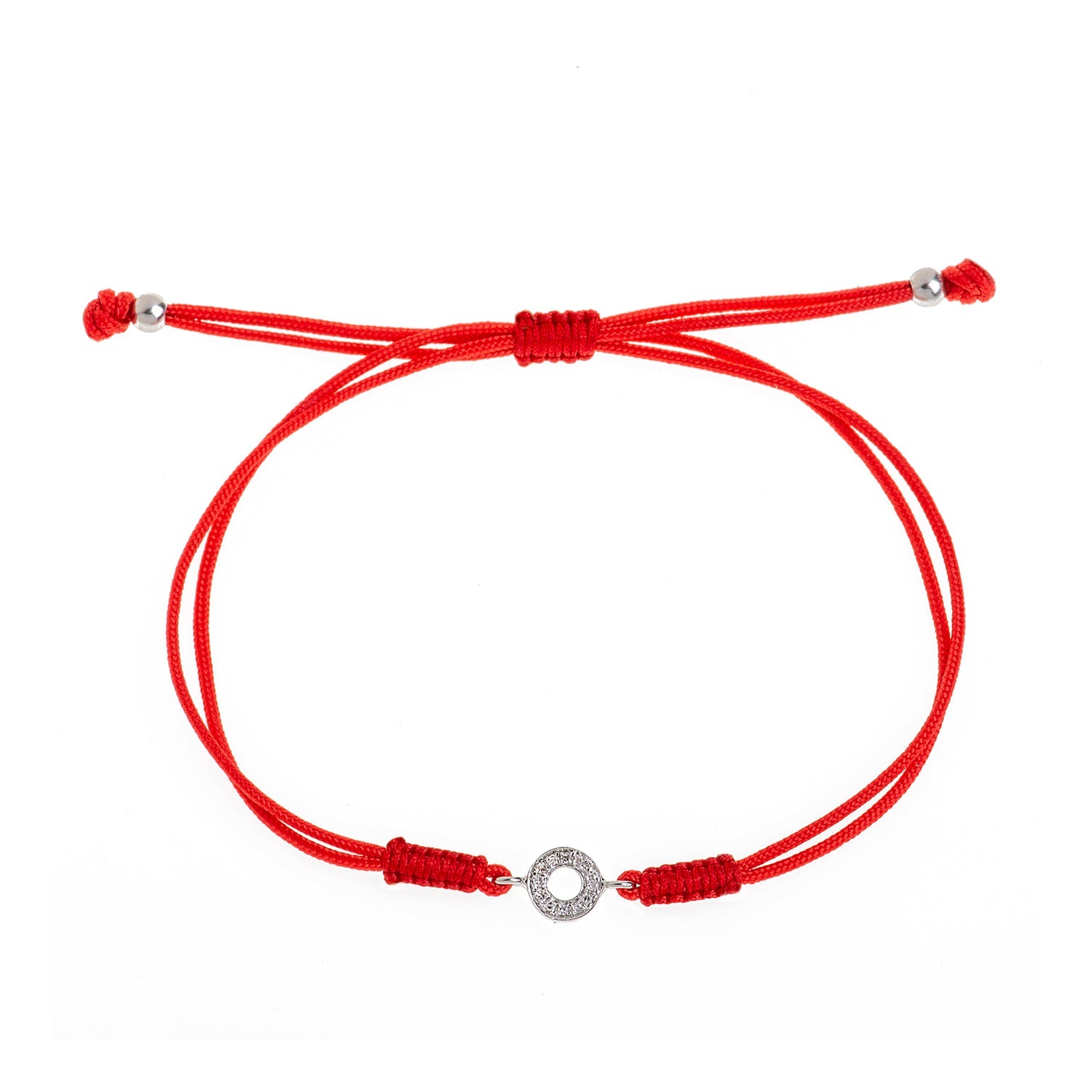 Hollow Diamond Circle Macrame