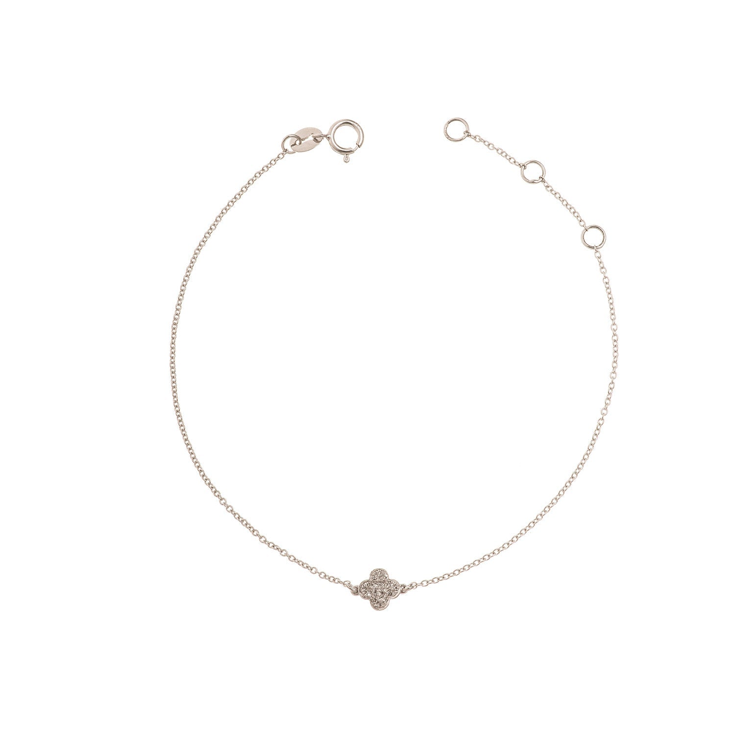 Mini 4 Leaf Clover Bracelet - Anatol Jewelry