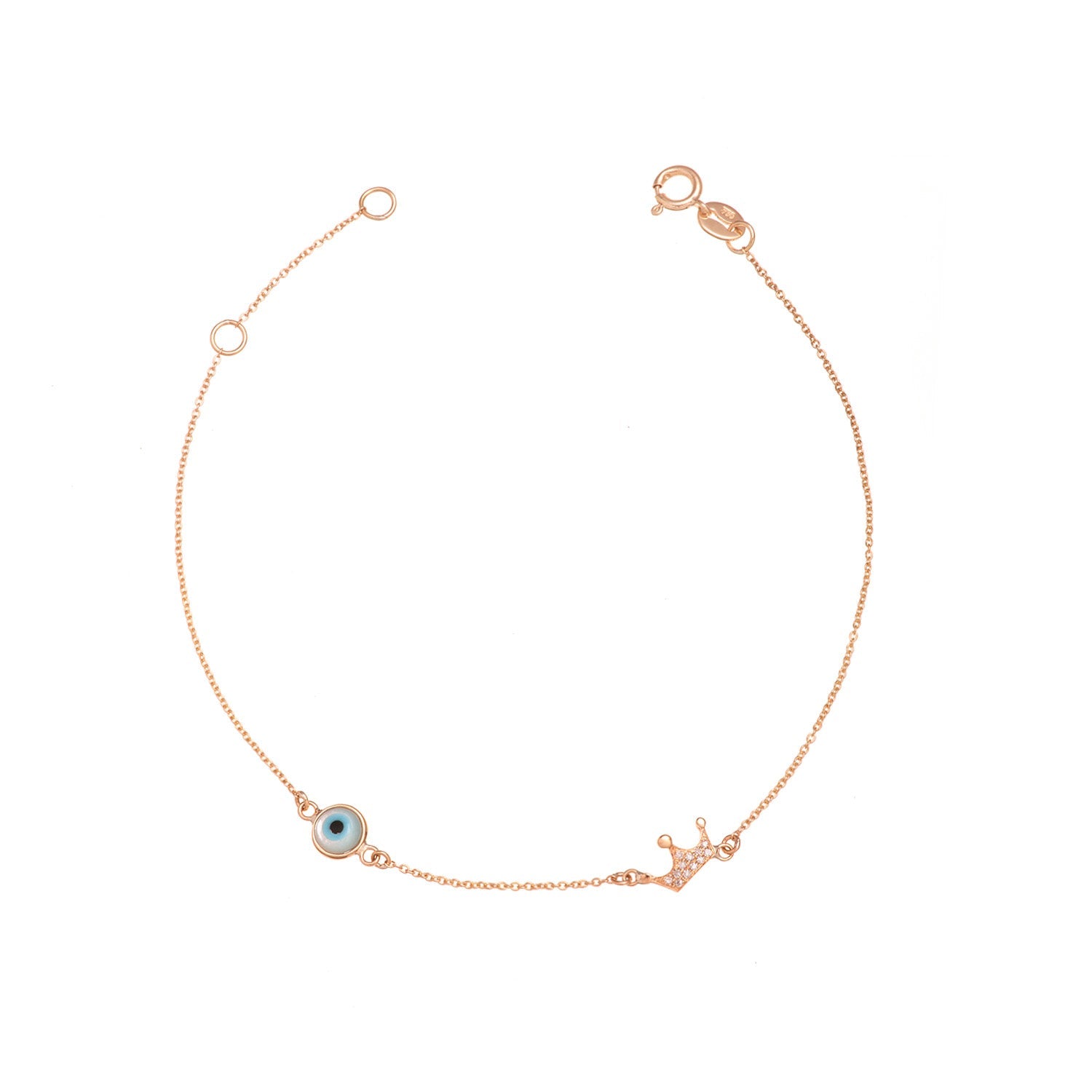 Diamond Crown Bracelet