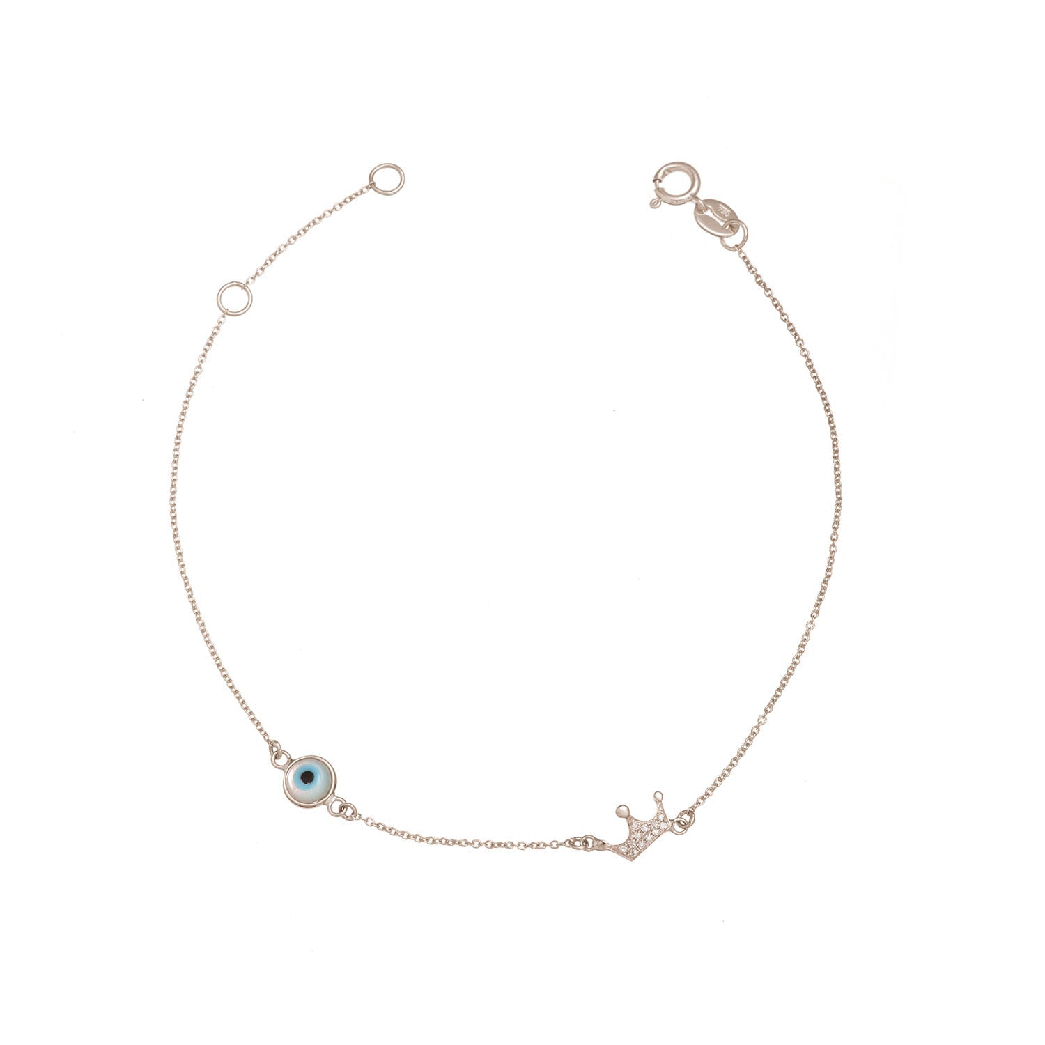 Diamond Crown Bracelet