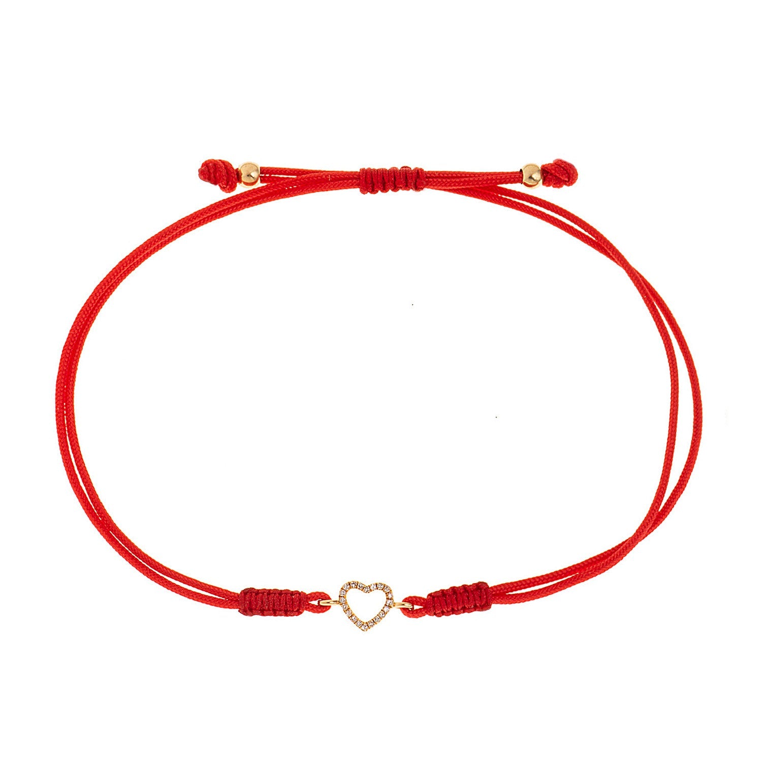 Diamond Heart Macrame - Anatol Jewelry