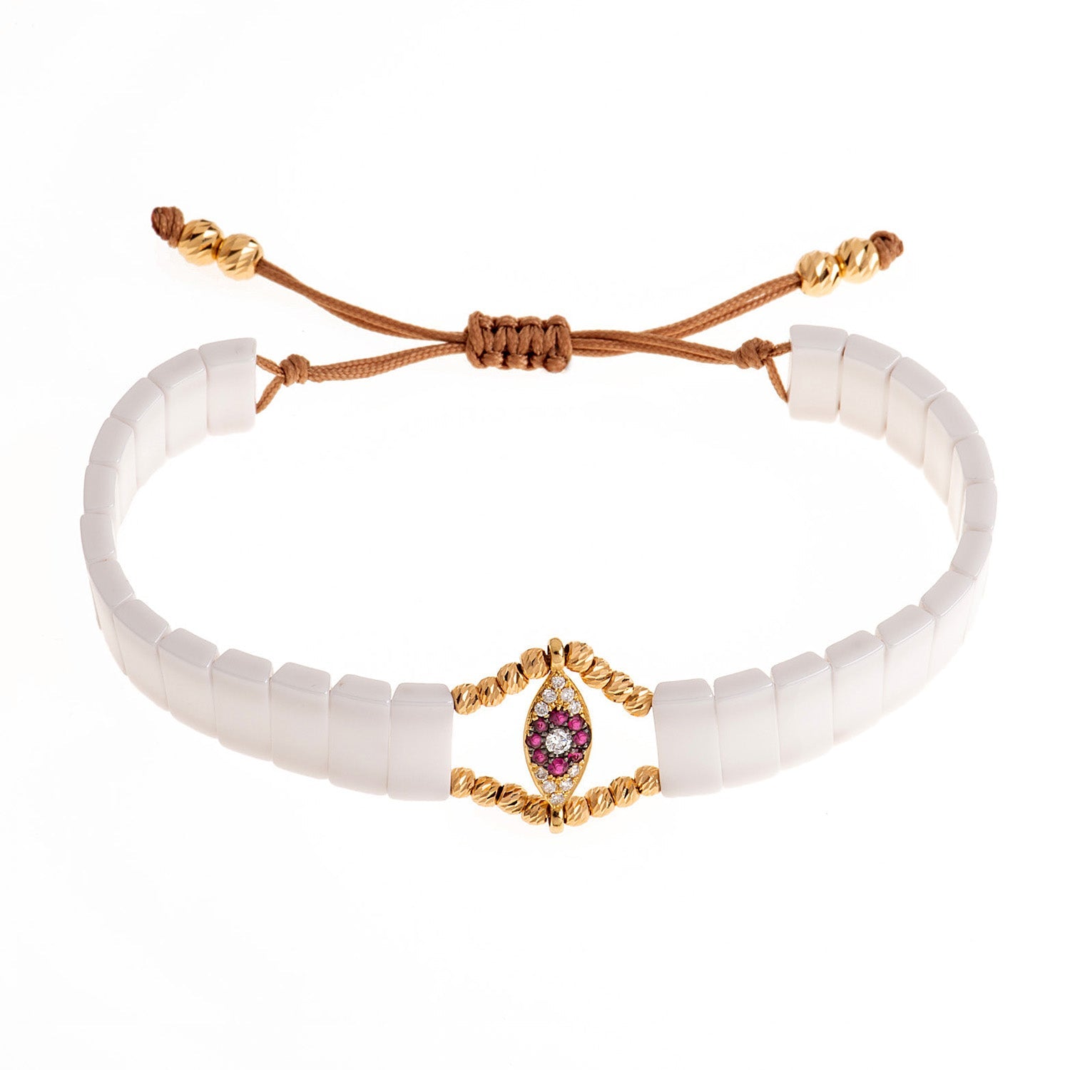 Evil eye bracelet. Sapphire evil eye. Gold evil eye bracelet. Diamond evil eye. Emerald eye bracelet. Ruby eye bracelet. Beaded bracelet. Macrame evil eye bracelet. Fine jewelry. Anatol jewelry. Golden Hall. Kifissia. Βραχιόλι με μάτι. Βραχιόλι για δώρο. Βραχιόλι με χάντρες. Μάτι βραχιόλι με διαμάντι. Athens.