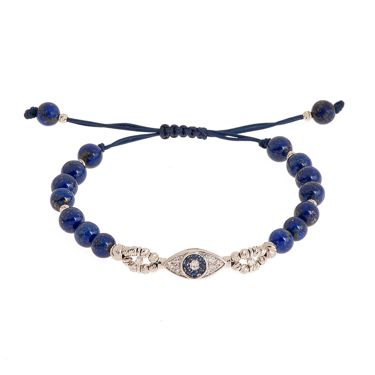 Evil eye bracelet. Sapphire evil eye. Gold evil eye bracelet. Diamond evil eye. Emerald eye bracelet. Ruby eye bracelet. Beaded bracelet. Macrame evil eye bracelet. Fine jewelry. Anatol jewelry. Golden Hall. Kifissia. Βραχιόλι με μάτι. Βραχιόλι για δώρο. Βραχιόλι με χάντρες. Μάτι βραχιόλι με διαμάντι. Athens. Lapis bead bracelet.