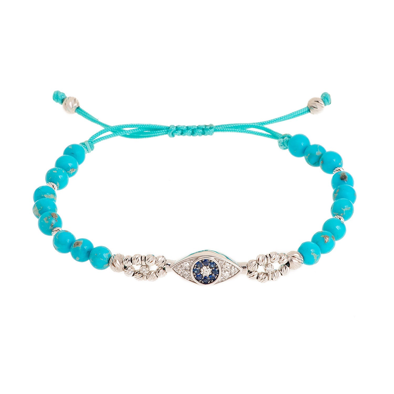 Evil eye bracelet. Sapphire evil eye. Gold evil eye bracelet. Diamond evil eye. Emerald eye bracelet. Ruby eye bracelet. Beaded bracelet. Macrame evil eye bracelet. Fine jewelry. Anatol jewelry. Golden Hall. Kifissia. Βραχιόλι με μάτι. Βραχιόλι για δώρο. Βραχιόλι με χάντρες. Μάτι βραχιόλι με διαμάντι. Athens. Turquoise bead bracelet.