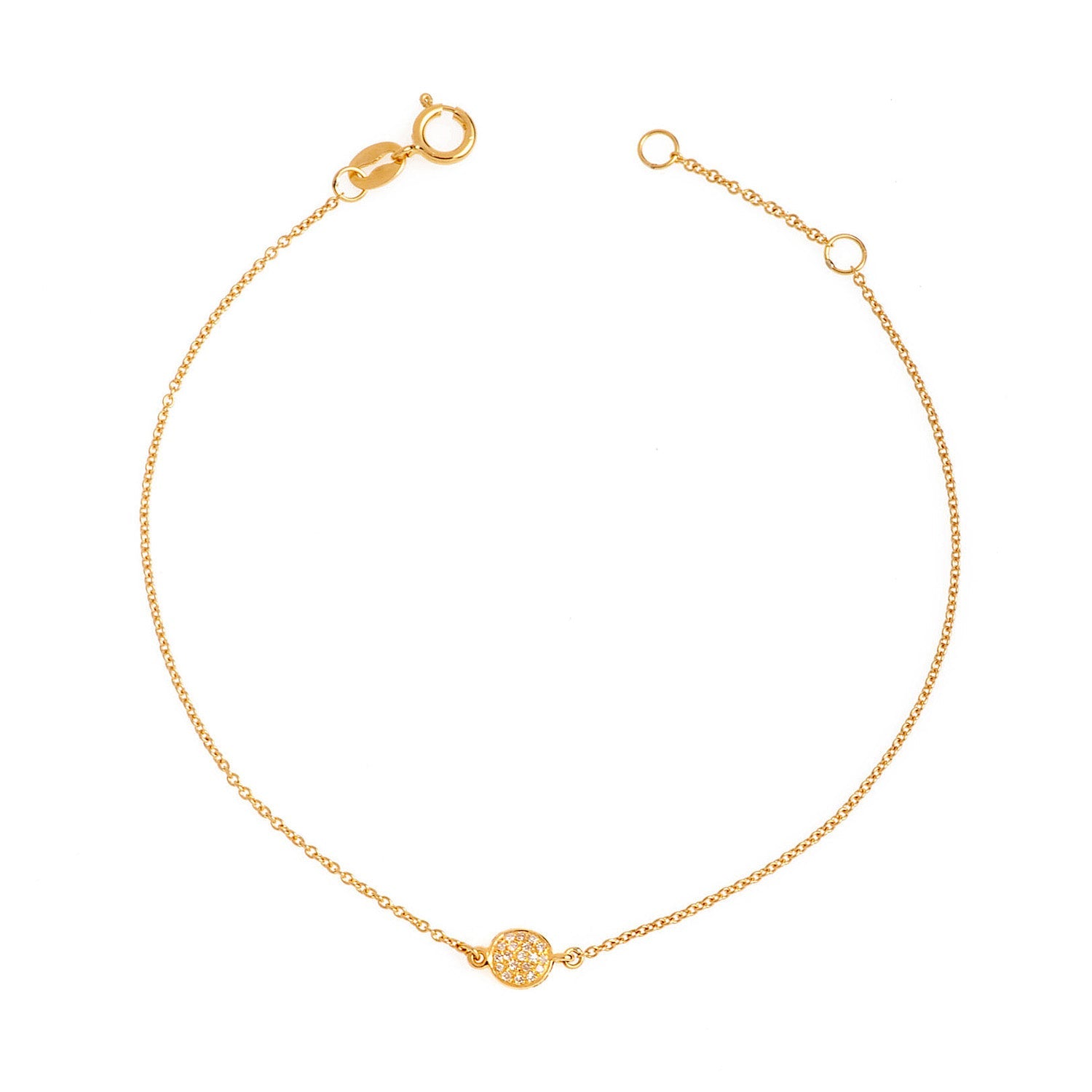 Diamond Circle Bracelet