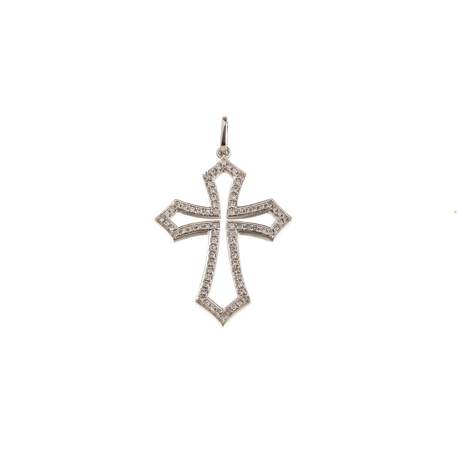 Diamond Cross. Gold and diamond cross. Cross for christening. Cross for baptism. Fine jewellery. Anatol jewellery. Χρυσά κοσμήματα. Κοσμήματα Κηφισιά. Σταυρός χρυσός. Σταυρός με διαμάντια. Βαφτιστικός σταυρός. Σταυρός για βάφτιση. Σταυρός με μπριγιάν.