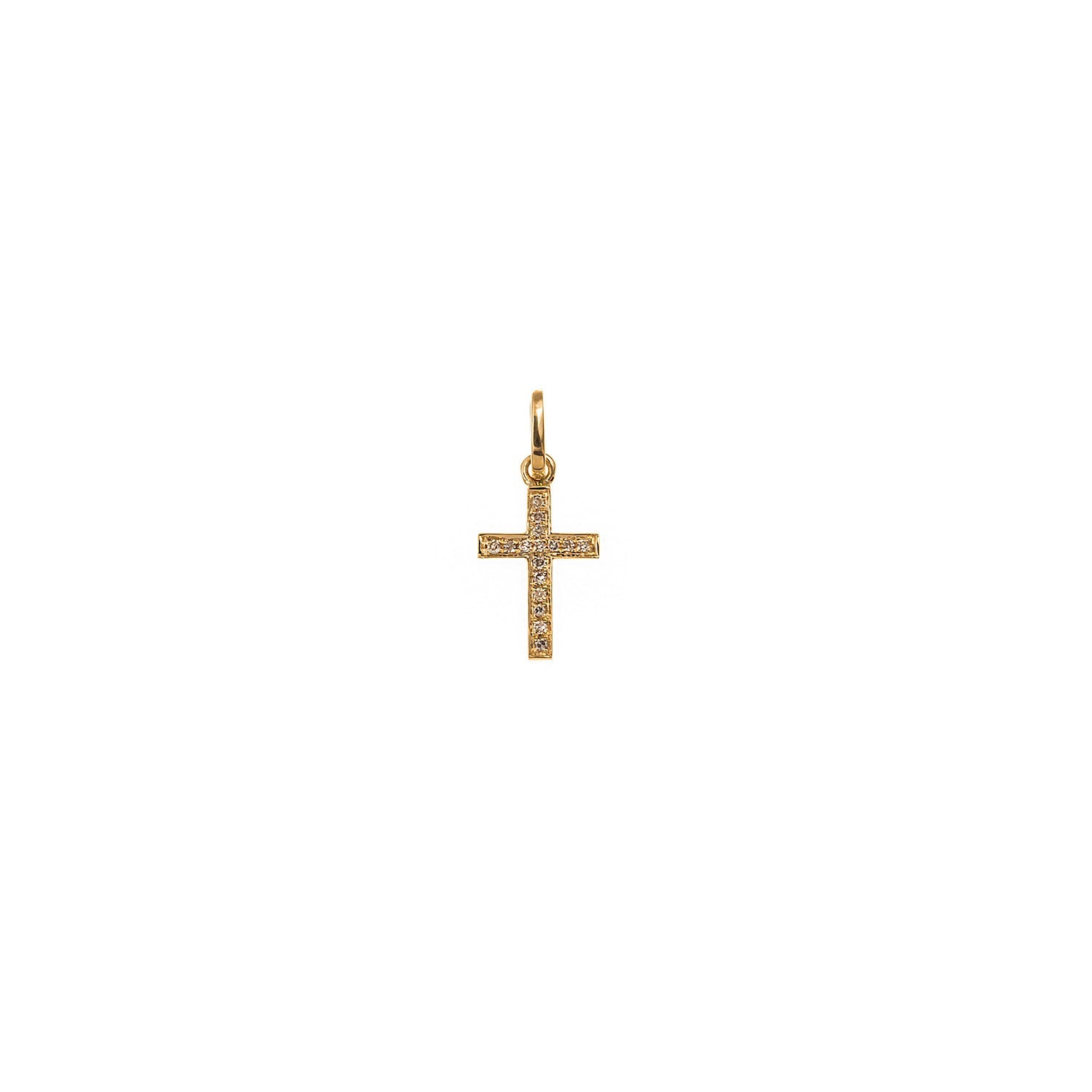 Diamond Cross. Gold and diamond cross. Cross for christening. Cross for baptism. Fine jewellery. Anatol jewellery. Χρυσά κοσμήματα. Κοσμήματα Κηφισιά. Σταυρός χρυσός. Σταυρός με διαμάντια. Βαφτιστικός σταυρός. Σταυρός για βάφτιση. Σταυρός με μπριγιάν.