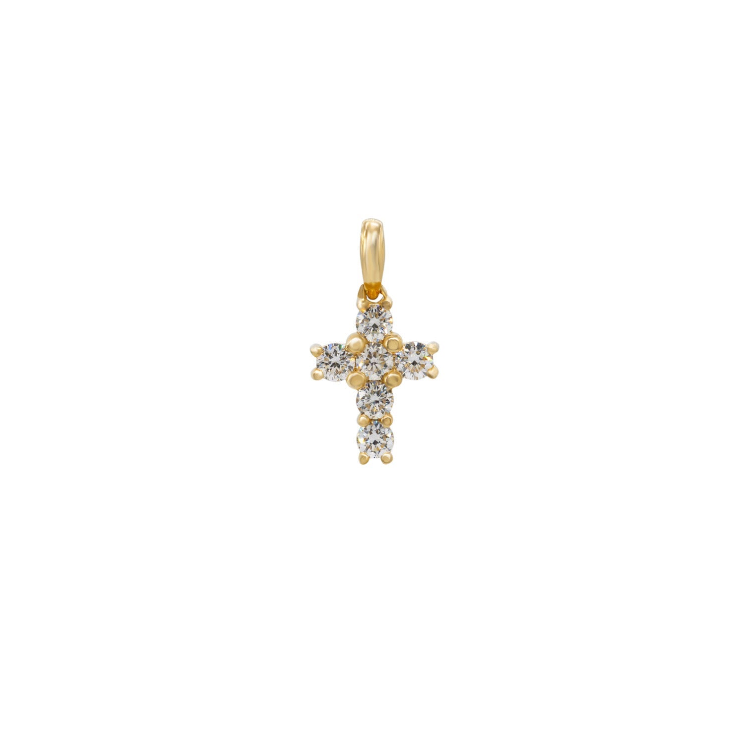 Diamond Cross. Gold and diamond cross. Cross for christening. Cross for baptism. Fine jewellery. Anatol jewellery. Χρυσά κοσμήματα. Κοσμήματα Κηφισιά. Σταυρός χρυσός. Σταυρός με διαμάντια. Βαφτιστικός σταυρός. Σταυρός για βάφτιση. Σταυρός με μπριγιάν.