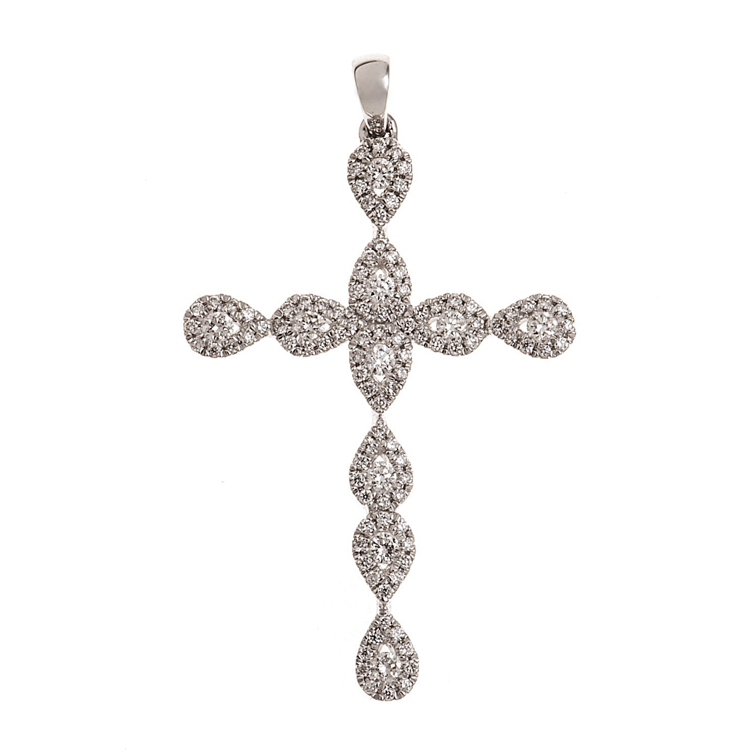 Diamond Cross. Gold and diamond cross. Cross for christening. Cross for baptism. Fine jewellery. Anatol jewellery. Χρυσά κοσμήματα. Κοσμήματα Κηφισιά. Σταυρός χρυσός. Σταυρός με διαμάντια. Βαφτιστικός σταυρός. Σταυρός για βάφτιση. Σταυρός με μπριγιάν.