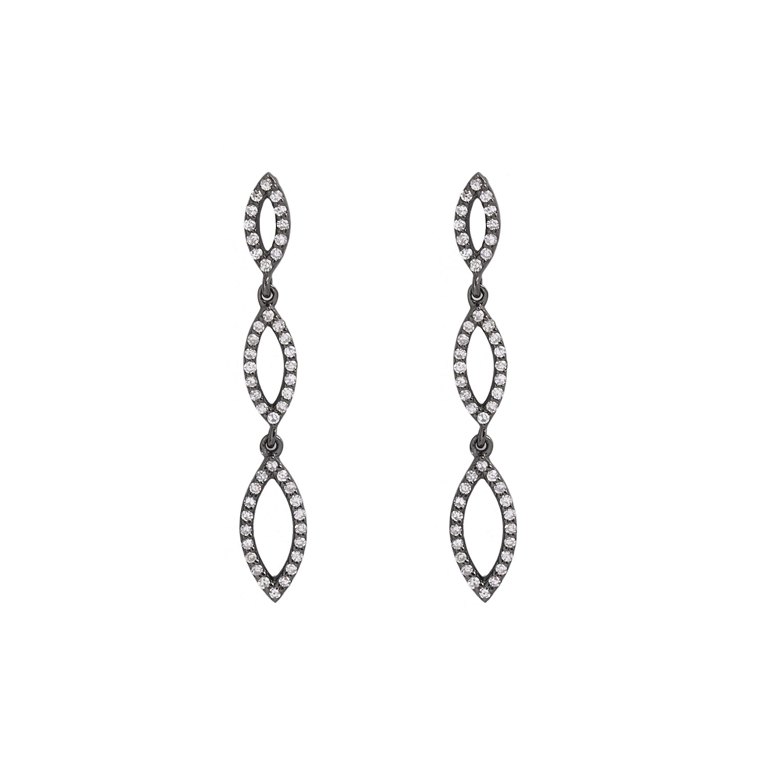 Curvy Droplets Earring