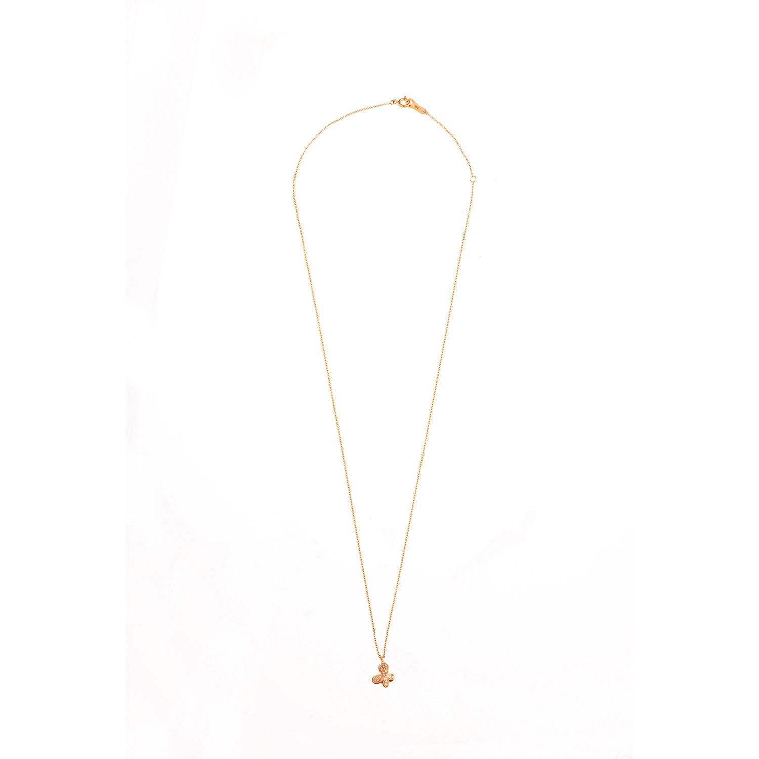 Diamond Butterfly Necklace