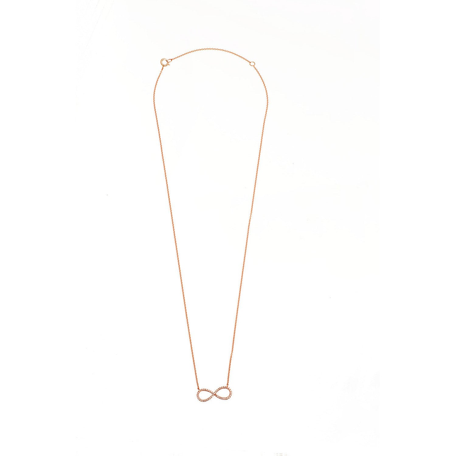 Diamond Infinity Necklace