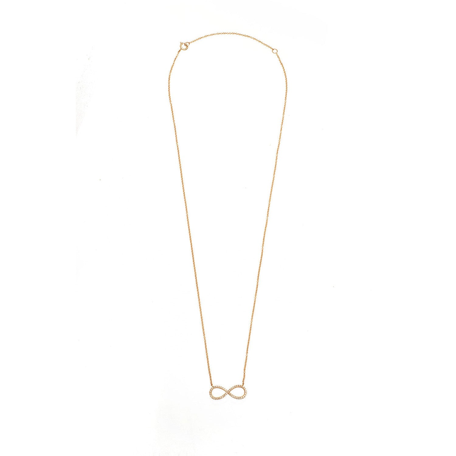 Diamond Infinity Necklace
