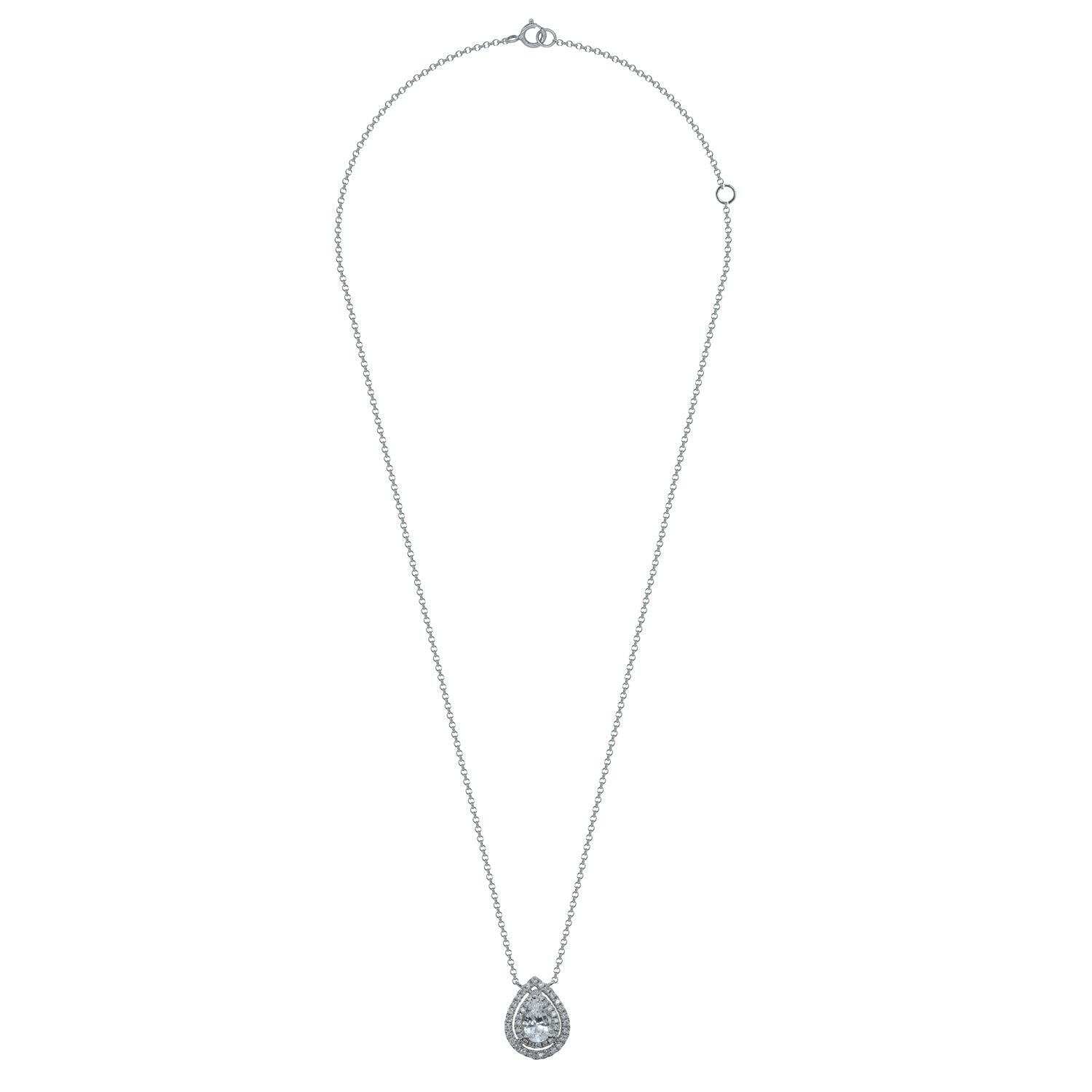 Sapphire and Diamond Necklace