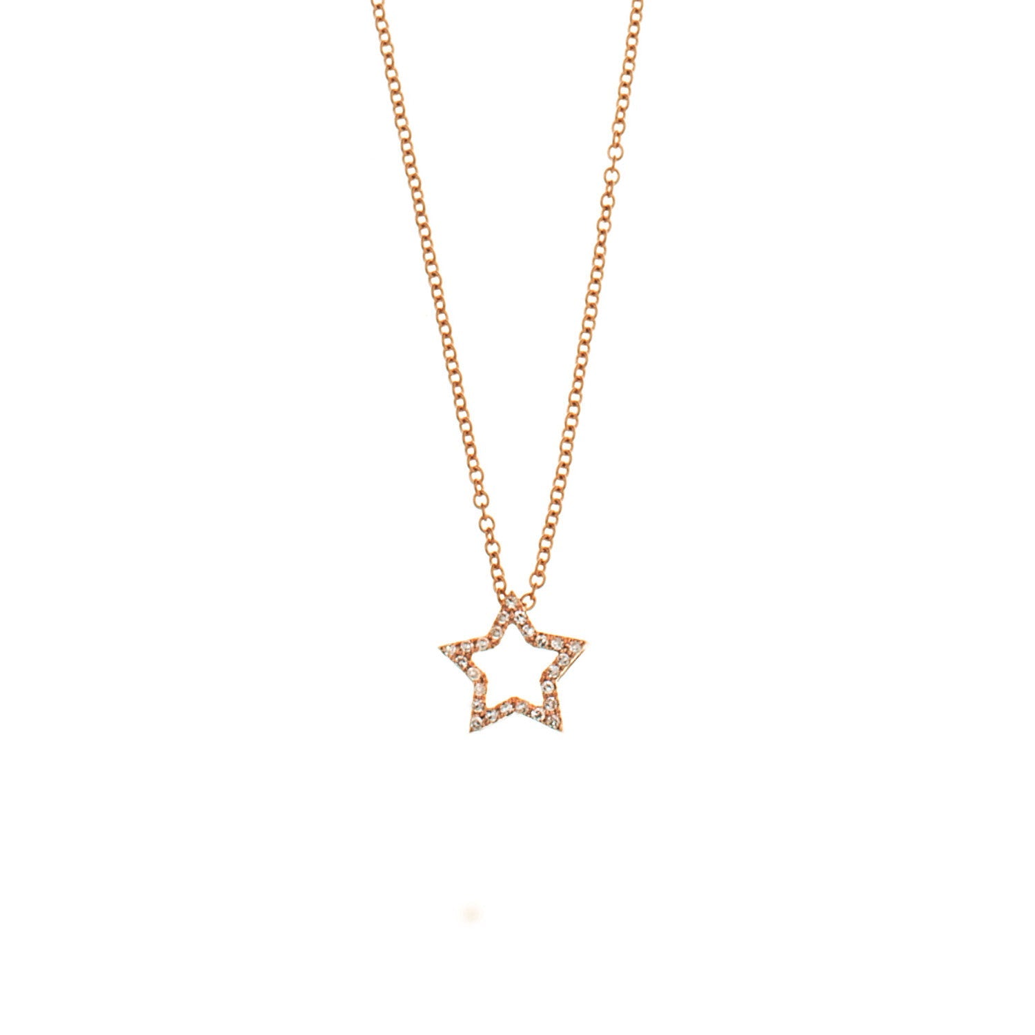 Diamond Star Necklace