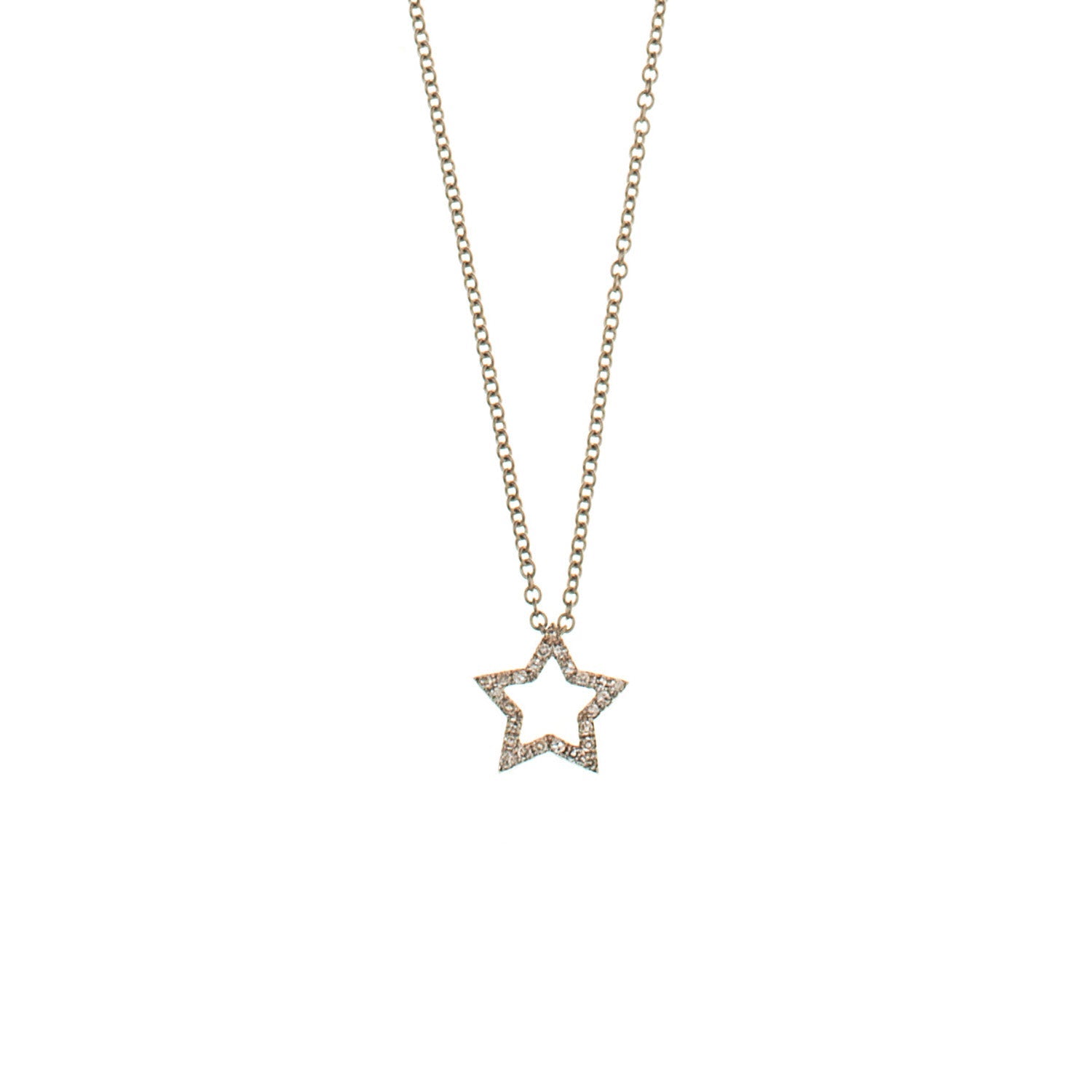 Diamond Star Necklace
