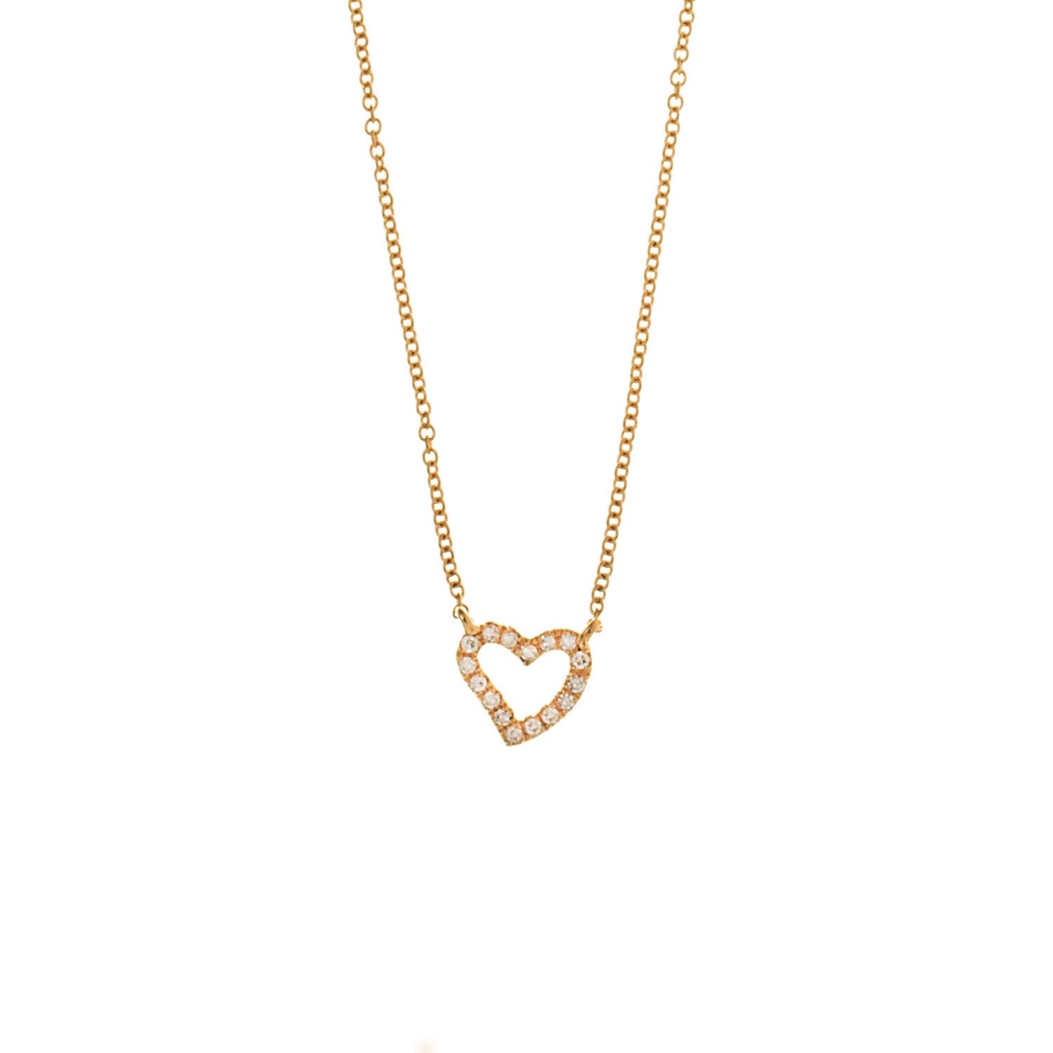 Diamond Heart Necklace