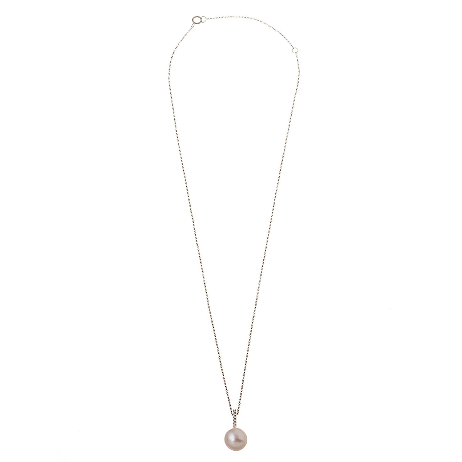 Pearl Necklace. Fresh water pearl. Sea pearl. Diamond and pearl necklace. Diamond Necklace. Chain necklace. Classic Necklace. Pearl Gift. Fine jewelry. Anatol jewelry. Χρυσά κοσμήματα. Κοσμήματα Κηφισιά. Κολιέ με μαργαριτάρι. Κολιέ με πέρλα. Κολιέ με μπριγιάν και μαργαριτάρι. Κολιέ με διαμάντι και πέρλα.