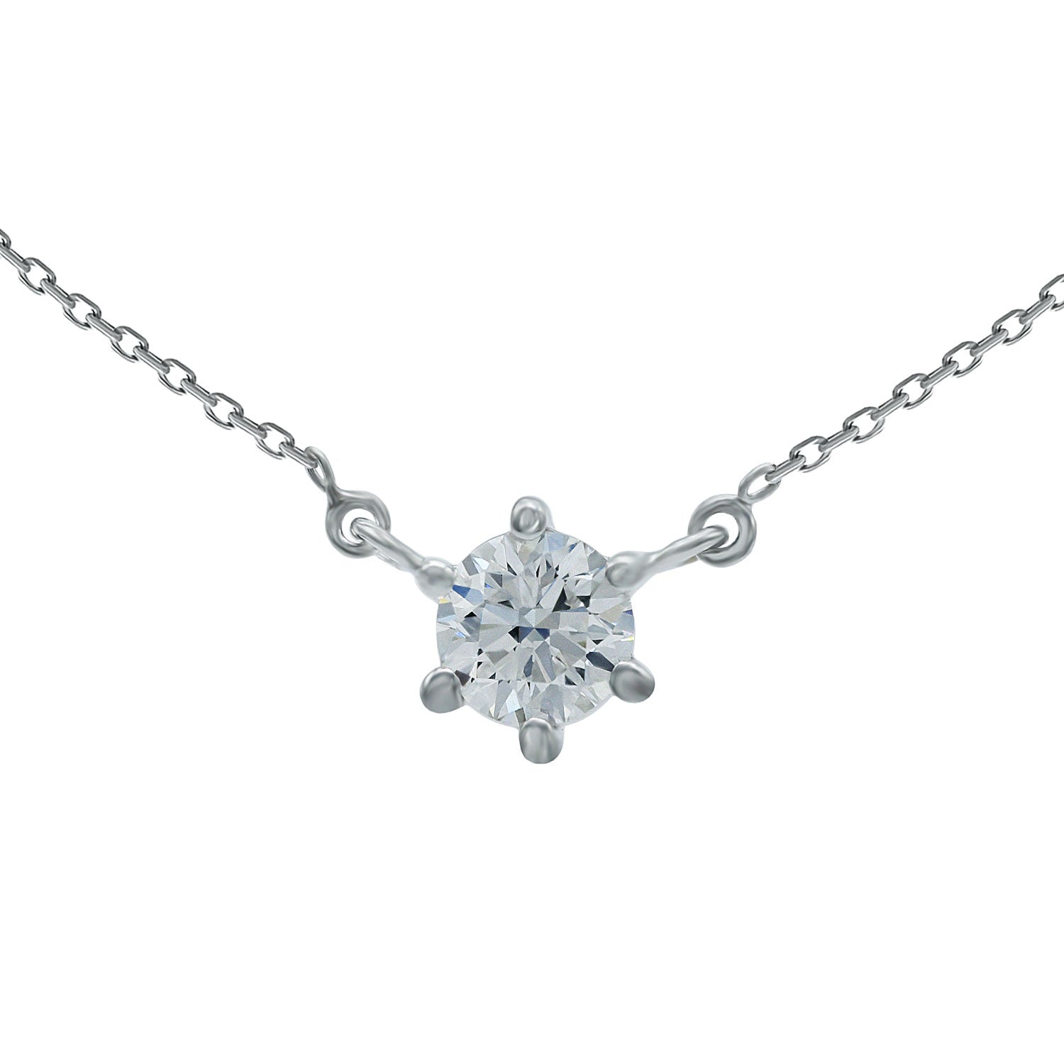 0.40CT, F, VVS2 Diamond Necklace