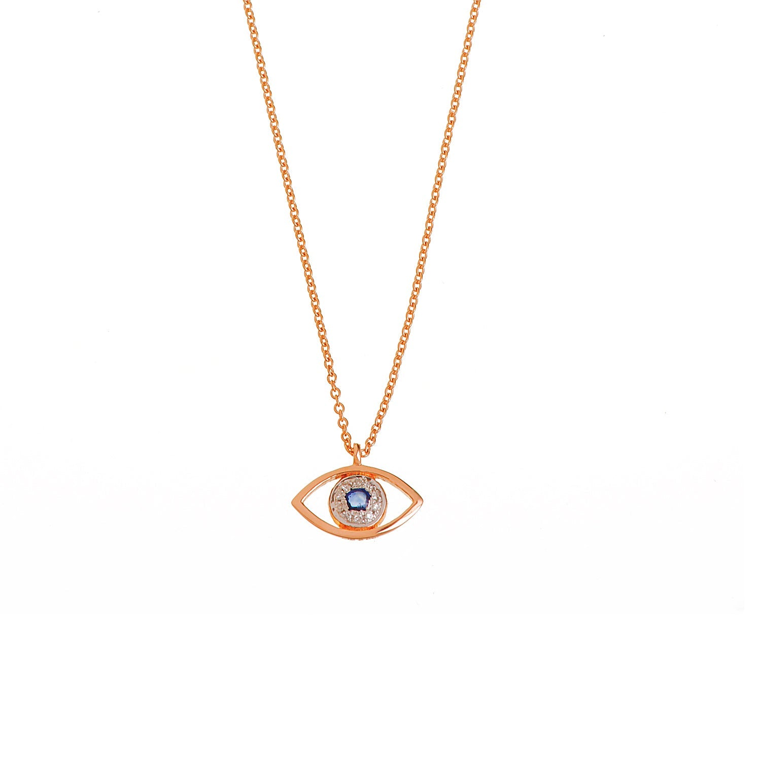 Diamond Evil Necklace