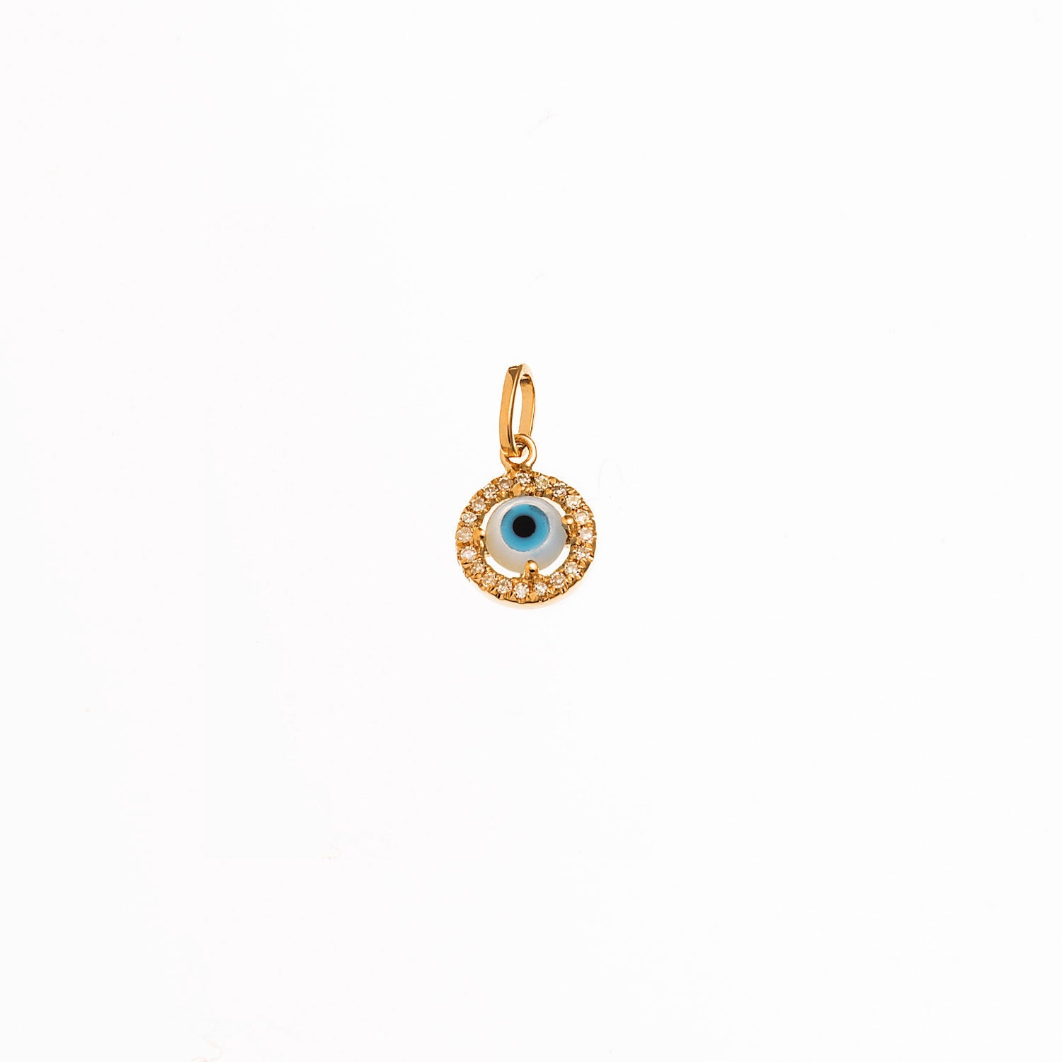 Small MoP Eye Pendant